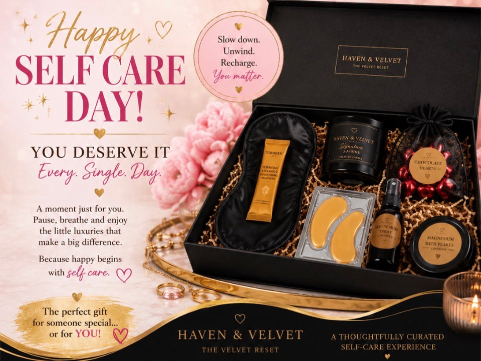 The Velvet Reset — Luxury Self-Care Gift Box