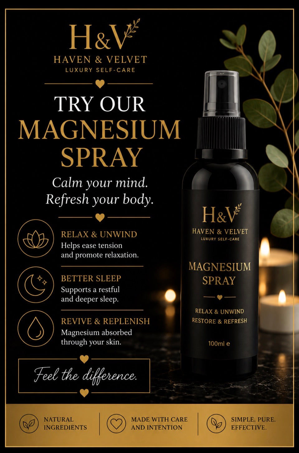 The Velvet Reset — Luxury Self-Care Gift Box